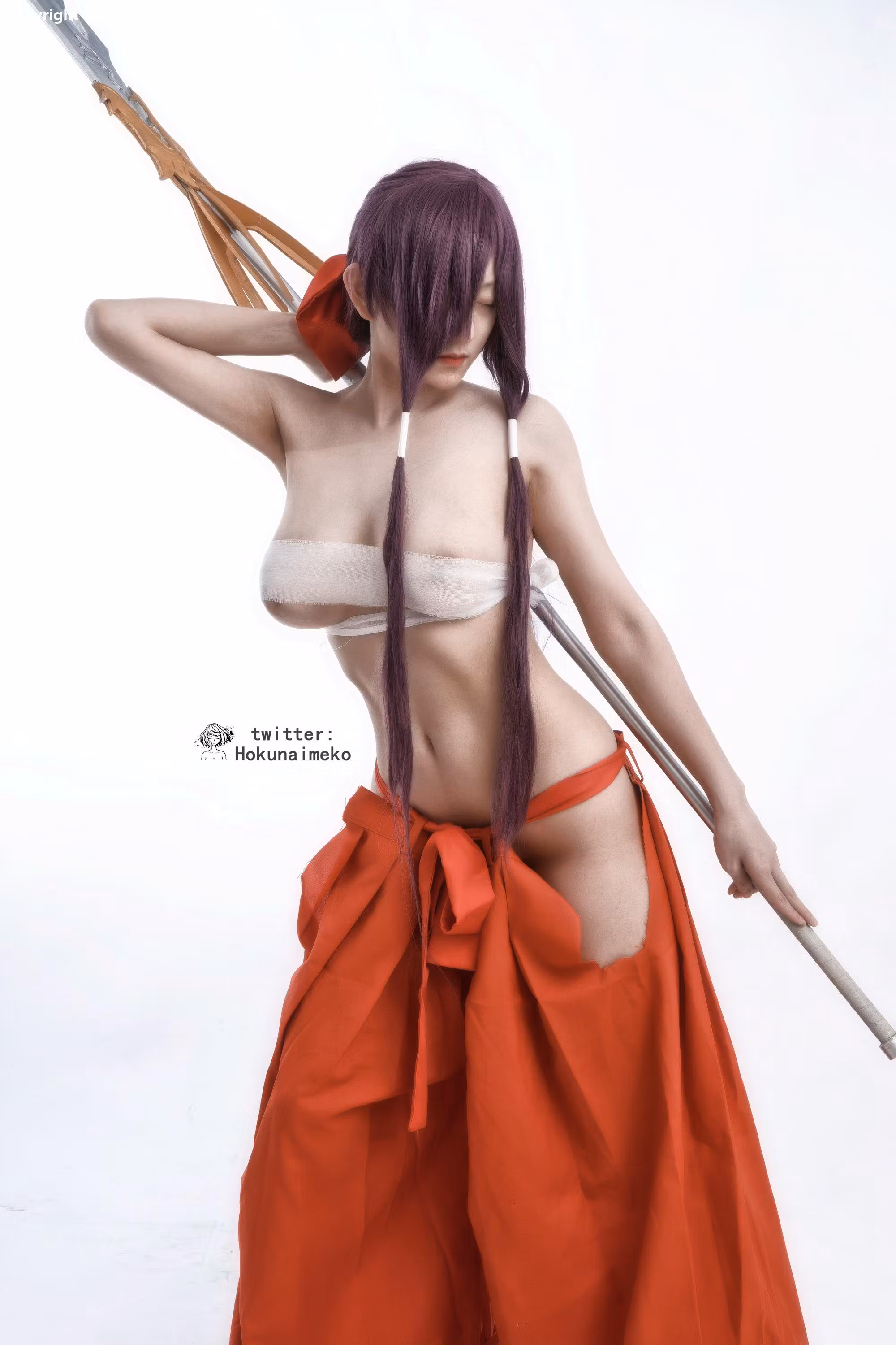 Hokunaimeko厂牌系列全裸无圣光性感写真